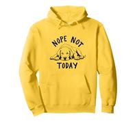Cute Sleeping Labrador Who Wants to Do Nothing Today Pullover Hoodie