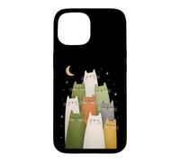Cute Sleepy Cats Cat Mom Dad Cat Lover Case for iPhone 15