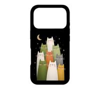 Cute Sleepy Cats Cat Mom Dad Cat Lover Case for iPhone 17 Pro