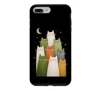 Cute Sleepy Cats Cat Mom Dad Cat Lover Case for iPhone 7 Plus/8 Plus