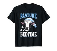 Cute Sleepy Cow Pasture Bedtime Value Graphic T-Shirt