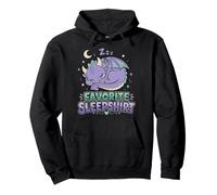 Cute Sleepy Dragon Lover Bedtime Sleep Pullover Hoodie