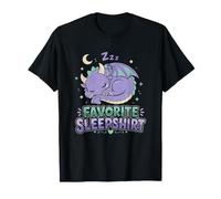 Cute Sleepy Dragon Lover Bedtime Sleep T-Shirt