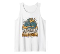 Cute Sleepy Dragon Lover Bedtime Sleep Tank Top