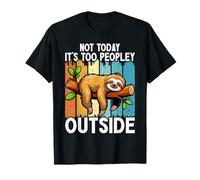 Cute Sloth Art for Men Women Kids Lazy Slow Sloth Lover T-Shirt
