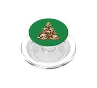 Cute Sloth Christmas Tree Holiday Presents Star Lights PopSockets PopGrip for MagSafe
