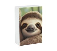 Cute Sloth Cigarette Case for 85mm King Size 20 Capacity Box Crushproof Plastic Cigarette Holder Case for Men Women Portable