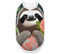 Cute Sloth Dog Shirt Quick Dry Breathable Pet T-Shirt Soft Stretchy Sleeveless Vest Dog Apparel S