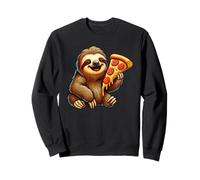 Cute Sloth Eating Pizza Sweatshirt