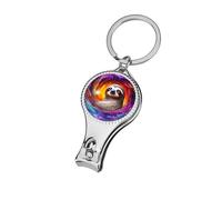 Cute Sloth Nail Clippers Fingernail Cutters with Bottle Opener Keychain Sharp Sturdy