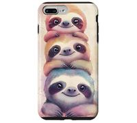 Cute Sloth Pastel Watercolor Case for iPhone 7 Plus/8 Plus