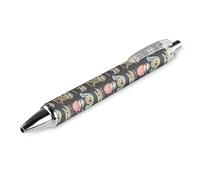 Cute Sloth Pattern Retractable Ballpoint Pen Writing Ballpoint Black Ink Ball Pens Gifts for Students Office Stationery Supplies pattern 744