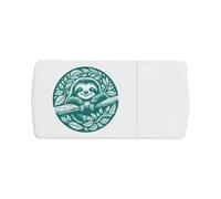 'Cute Sloth' Pill Box with Tablet Splitter (PI00034218)
