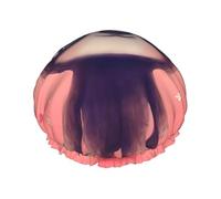 Cute Sloth Print Shower Cap for Women & Men â€“ Reusable Double-Layer Bath Hair Cap with Elastic Strap One Size