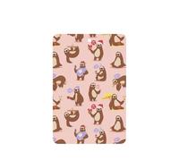 Cute Sloth Printing 10 Pieces Air Freshener Cards,Car Scented Hanging Air Freshener Fragrant Sheets For Car Use