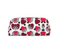 Cute Sloth Printing Leather Pencil Pouch Pen Case Elegant and Practical Bag for Students Perfect for Office School