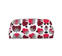 Cute Sloth Printing Leather Pencil Pouch Pen Case Elegant and Practical Bag for Students Perfect for Office School