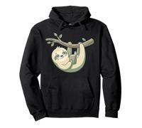 Cute Sloth Reading Book Day Kids Teachers Pullover Hoodie