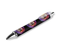 Cute Sloth Retractable Ballpoint Pens Black Ink 0.5mm Fine Tip Ball Point Pencil Office Supplies