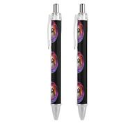 Cute Sloth Retractable Ballpoint Pens Black Ink 0.5mm Fine Tip Ball Point Pencil Office Supplies