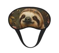 Cute Sloth Sleep Mask 100% Light Blocking Eye Mask for Sleeping, Sleep Mask for Unisex for Travel/Nap