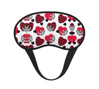 Cute Sloth Sleep Mask,Blackout Eye Mask Adjustable Eye Cups,Sleeping Mask for Light Sleepers, Travelers