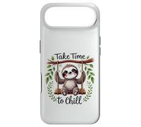 Cute Sloth Take Time to Chill Relaxing Animal Design Case for iPhone Air