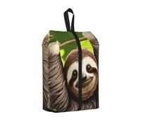 Cute Sloth Water Resistant Travel Shoe Bag with Handle for Suitcase Sneakers Boots Gym 1 PC