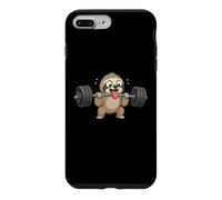 Cute Sloth Weightlifting Fitness Gym Fun Case for iPhone 7 Plus/8 Plus