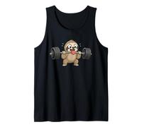 Cute Sloth Weightlifting Fitness Gym Fun Tank Top