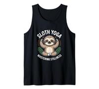 Cute Sloth Yoga Mastering Stillness Meditation Tank Top