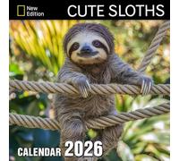 Cute Sloths Calendar 2026: Slow down and savor gentle smiles in every season