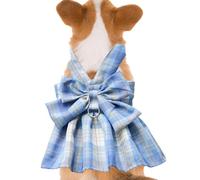 Cute Small Dog Collar Harness - Soft Bow Tie Dog Vest Harnesses,Pet Bow Stylish and Cute Dog Vest for Everyday Use Outdoor Gear