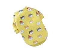 Cute Small Dogs Hoodies T-shirt winter Print clothes for Small Medium dogs cats Puppy pug chihuahua schnauzer Pet Costume XS-XL
