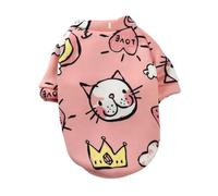 Cute Small Dogs Hoodies T-shirt winter Print clothes for Small Medium dogs cats Puppy pug chihuahua schnauzer Pet Costume XS-XL