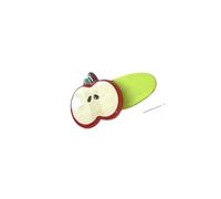 Cute Small Fresh Red Apple Hair Clip Duckbill Clip Sweet Girl Hairpin All-match Bangs Side Clip Headwear Barrette Hair Accessory