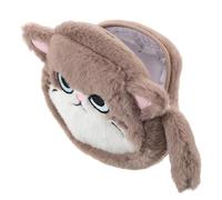 Cute Small Wallet Cat Plush Fabric Quick Access Easy to Carry Cartoon Style for Students and Travel Casual Outings Proper Capacity Design