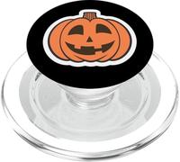 Cute Smiling Pumpkin Jack O Lantern Holiday Joy Pumpkins PopSockets PopGrip for MagSafe