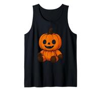 Cute Smiling Pumpkin Tank Top