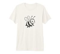 Cute Smiling Vintage Bumble Bee Premium T-Shirt