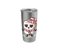 Cute S'Mores Marshmallow Stainless Steel Insulated Tumbler