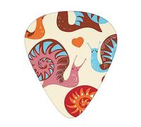 Cute Snail High-Quality, Wear-Resistant And Tough Guitar Picks Give You A Different Musical Experience