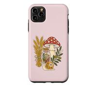 Cute Snail Mushroom Cottagecore Autumn Harvest Botanical Case for iPhone 11 Pro Max