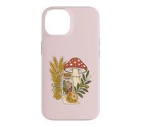 Cute Snail Mushroom Cottagecore Autumn Harvest Botanical Case for iPhone 14