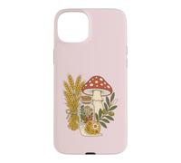 Cute Snail Mushroom Cottagecore Autumn Harvest Botanical Case for iPhone 15 Plus