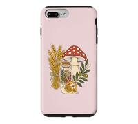 Cute Snail Mushroom Cottagecore Autumn Harvest Botanical Case for iPhone 7 Plus/8 Plus