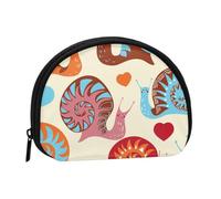 Cute Snail Portable Mini Change Storage Bag, Stylish and Compact Coin Purse, Suitable for Daily Carrying