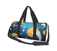 Cute Snail Round Travel Duffel Bag - Large Capacity Durable Carry-On Bag for Vacation, Gym, Short Trips