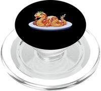 Cute Snake Pasta Danger Noodle Pun Spaghetti PopSockets PopGrip for MagSafe