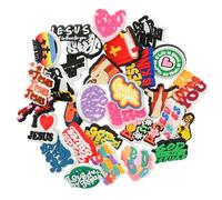 Cute snaps for backpacks, jackets, hats, Polyvinyl Chloride, Not a gemstone